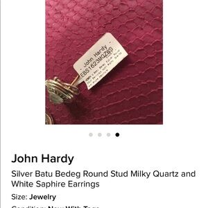 John Hardy earrings
